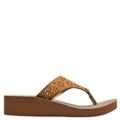 PANAMA JACK - Sandalia Mujer Casual Marrón claro