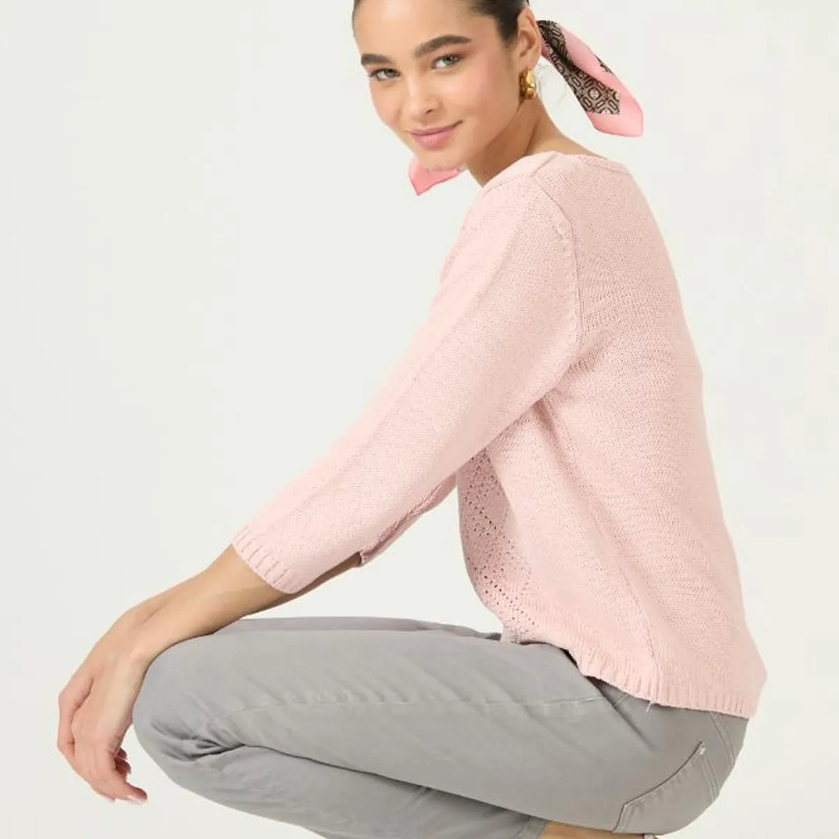 PRIVILEGE - Sweater rosa PRIVILEGE 3117