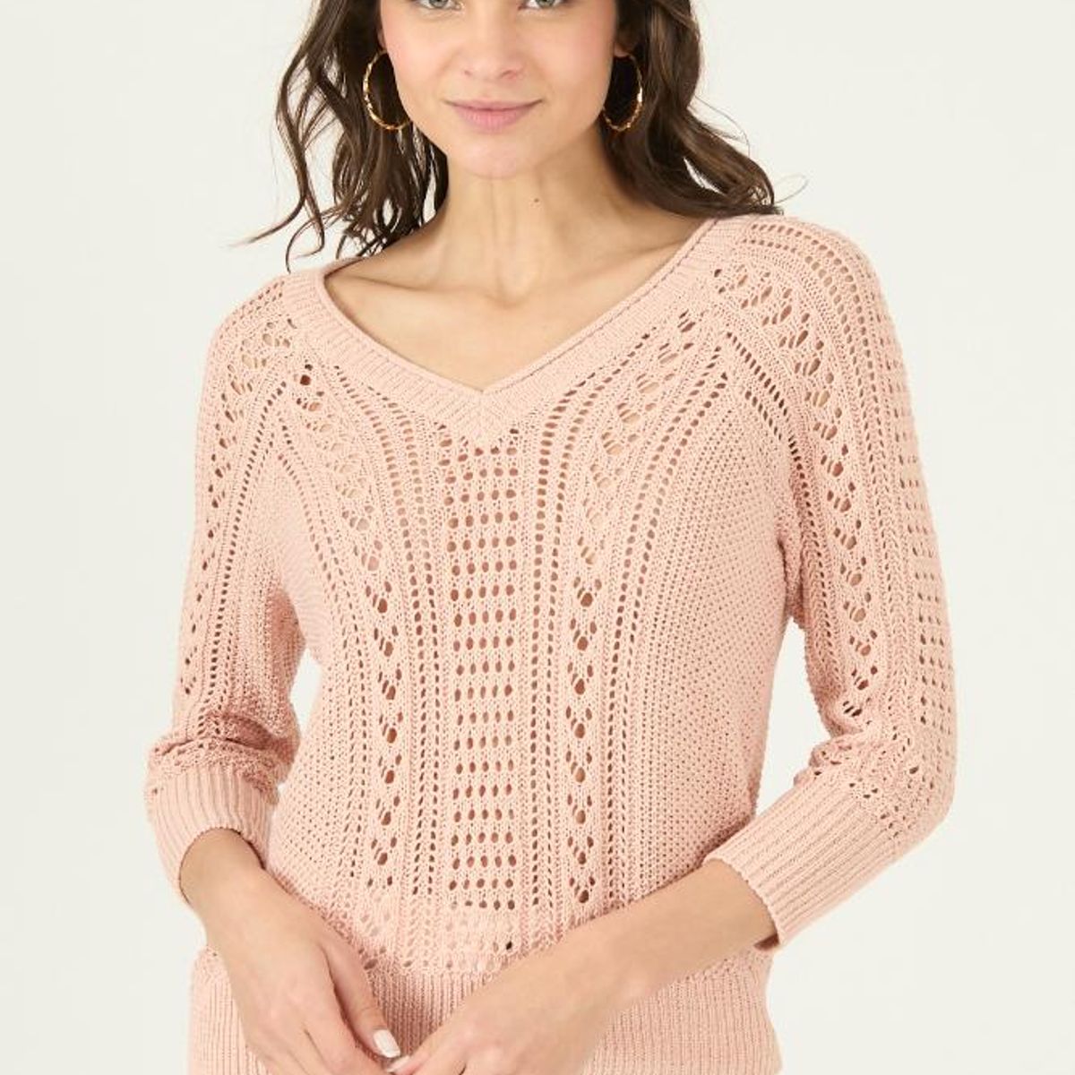 PRIVILEGE - Sweater salmon 2965