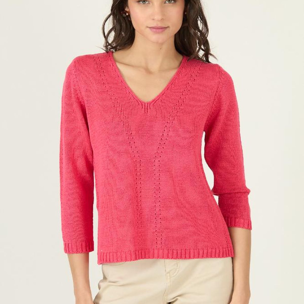 PRIVILEGE - Sweater fucsia PRIVILEGE 3119