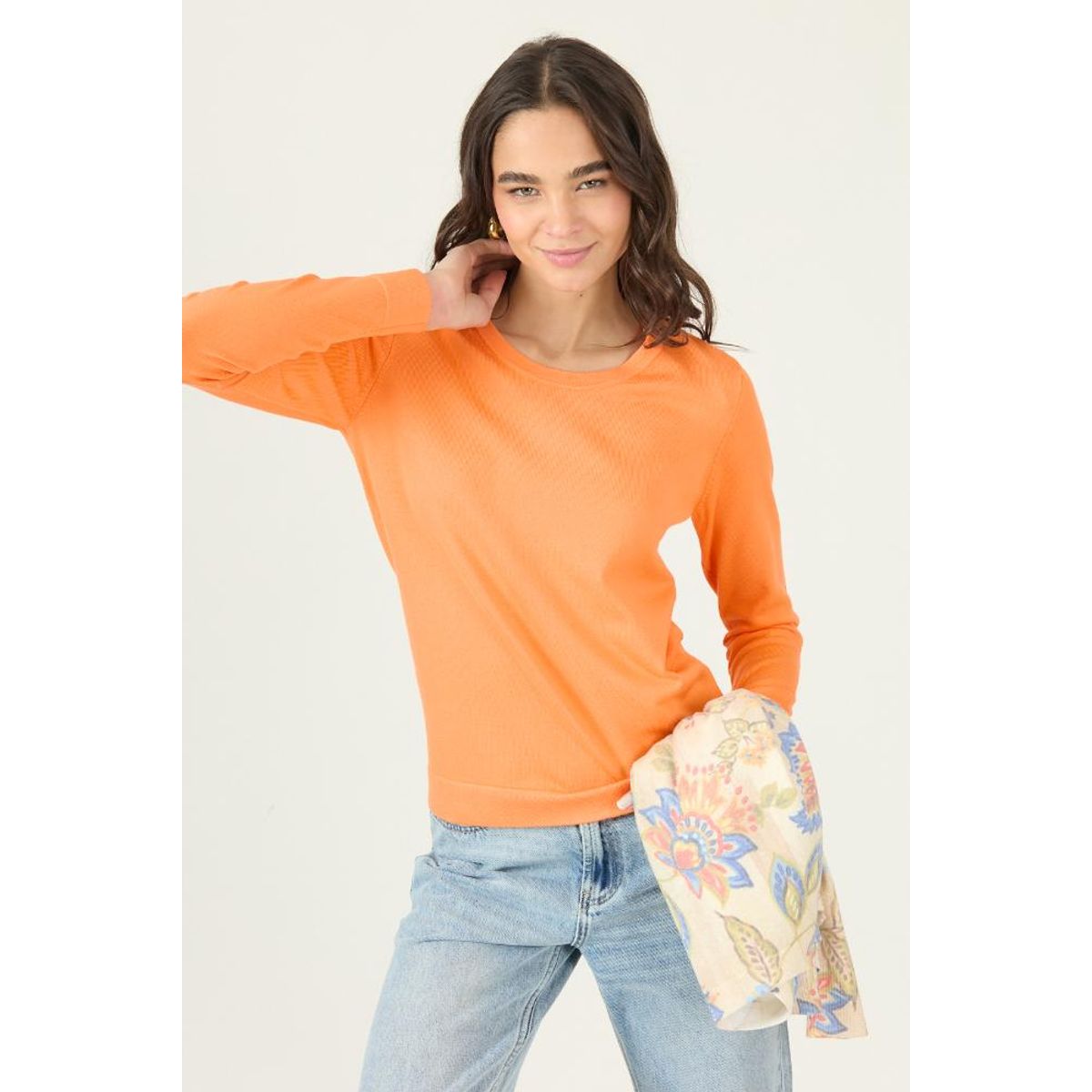 PRIVILEGE - Sweater naranjo 2978