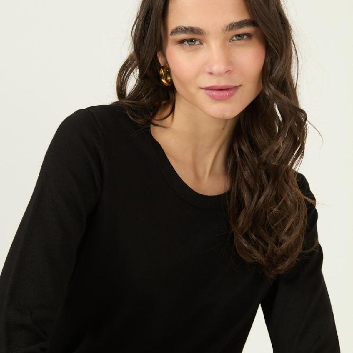 PRIVILEGE - Sweater negro 2980