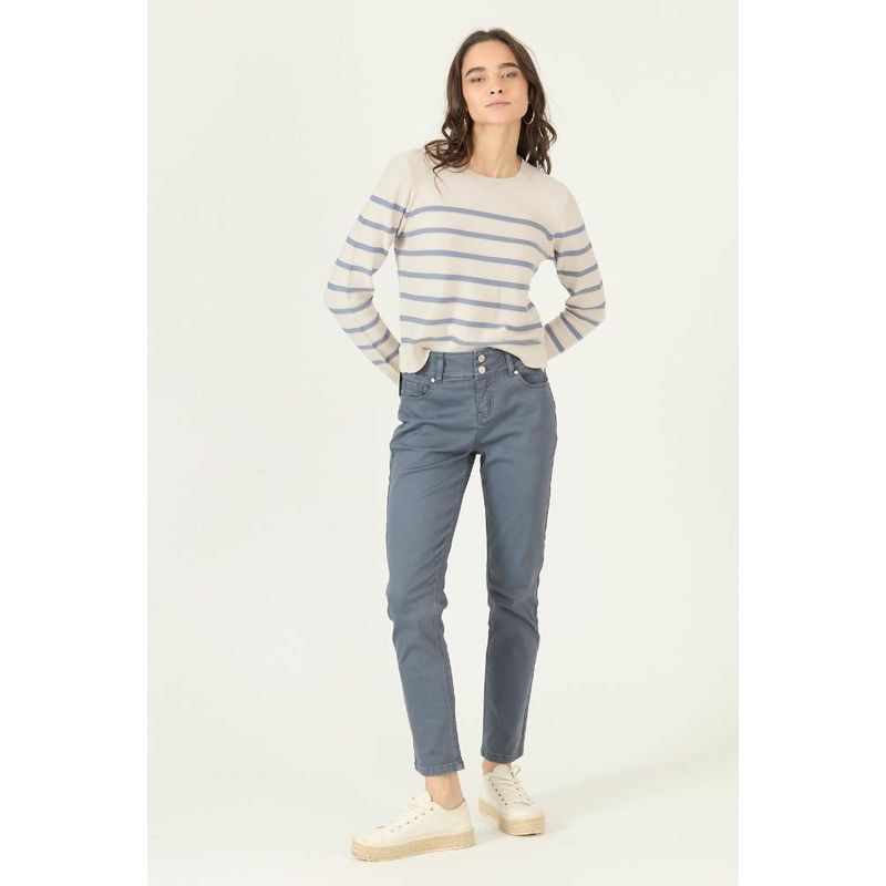 PRIVILEGE - Sweater denim 2959