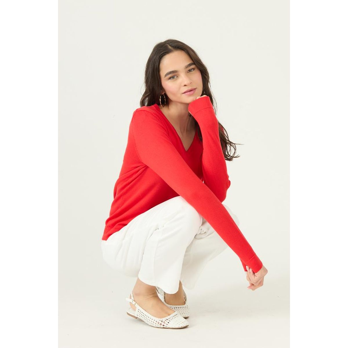 PRIVILEGE - Sweater rojo 2990