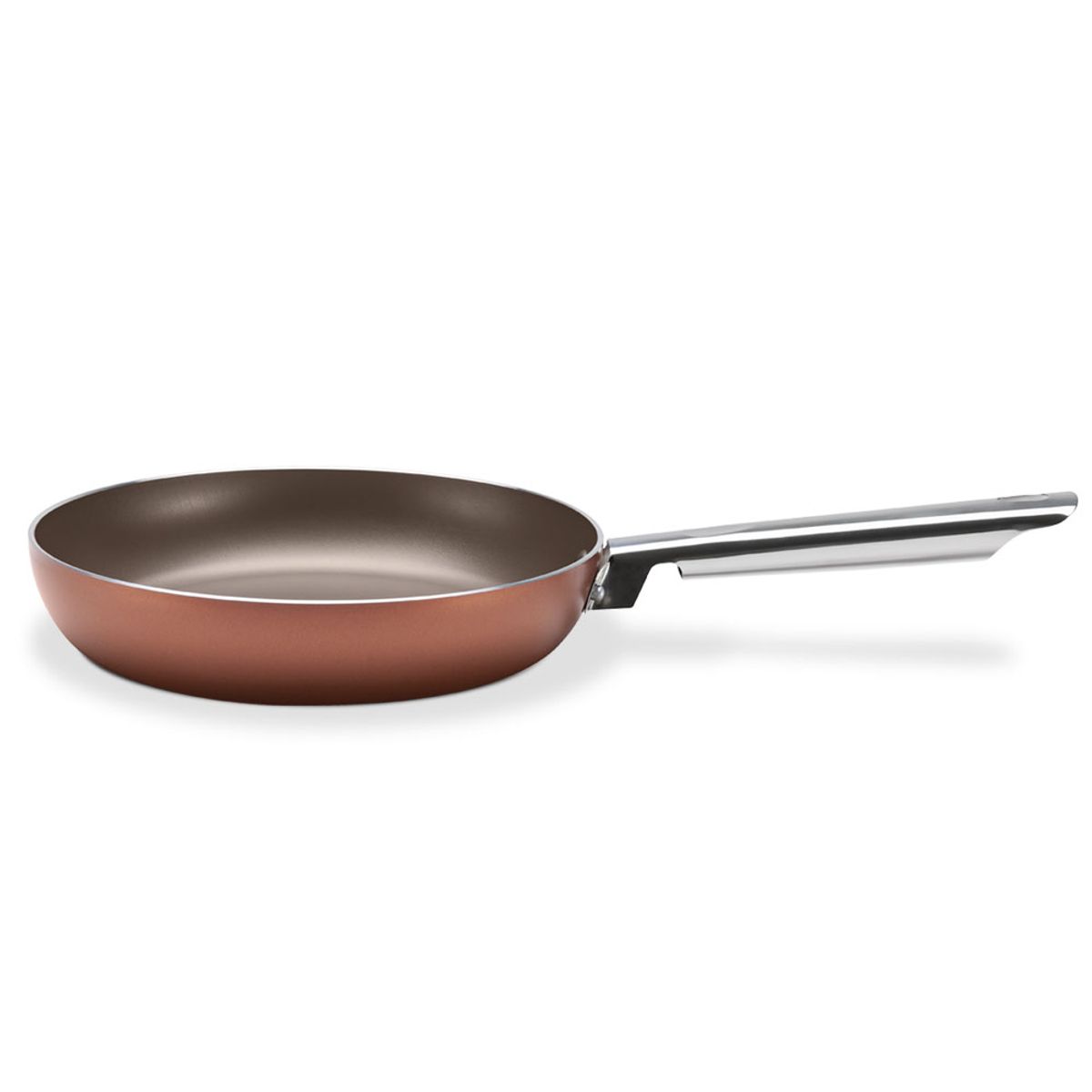 BRINOX - Sartén 28 Cm Curry Cobre Brinox 2.5 L Y 5.5 Cms De Alto Cobre