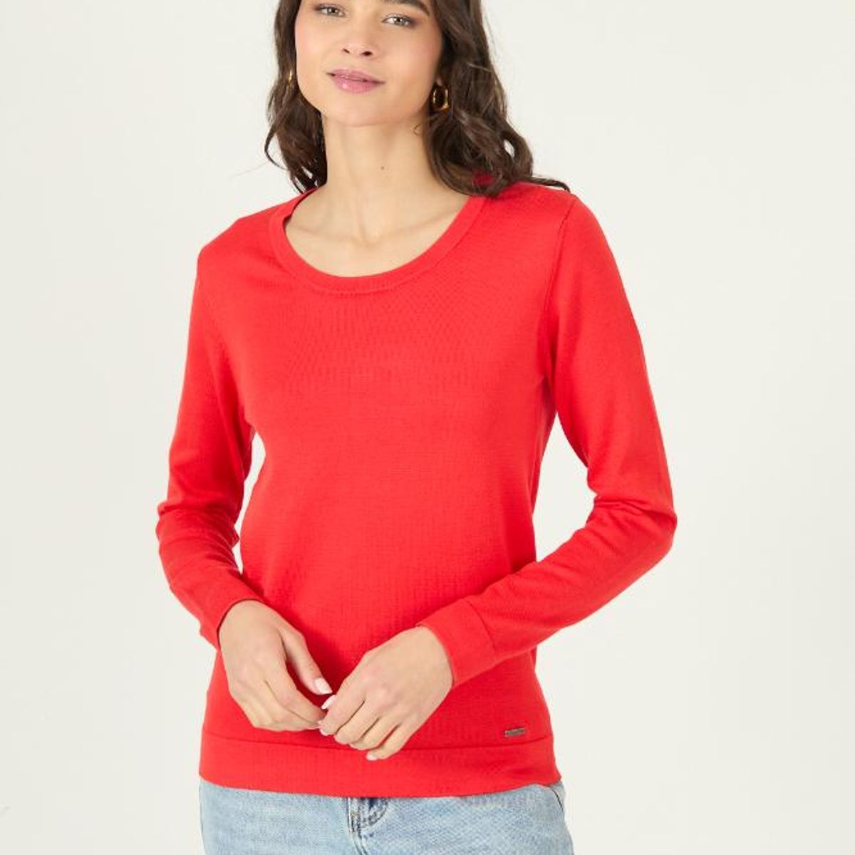 PRIVILEGE - Sweater rojo 2977