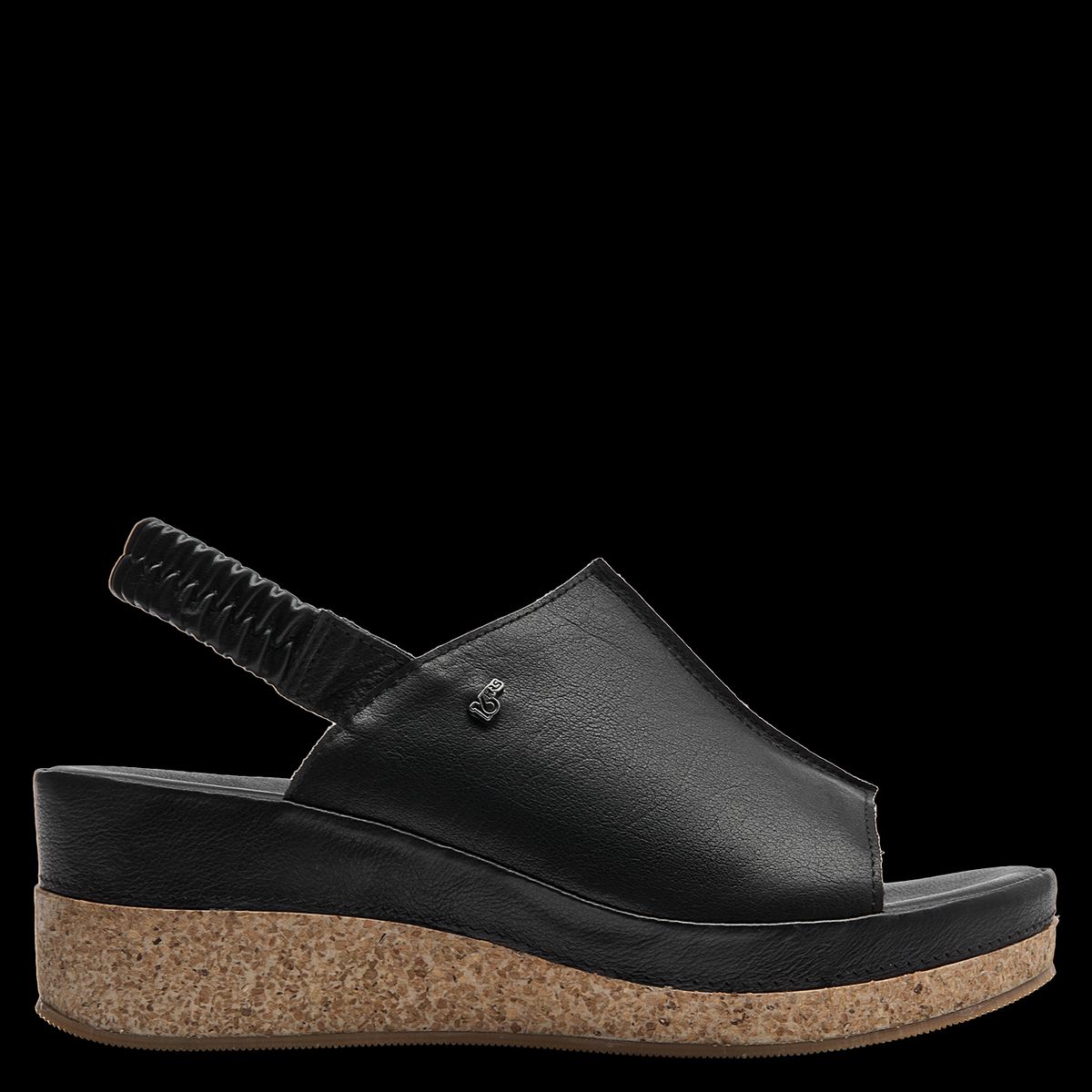 16 HRS - Sandalia Mujer Casual Negro