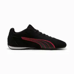 PUMA - Zapatillas Hombre Catch Negras/Rojas