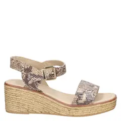 BRUNO ROSSI - Sandalia Casual Mujer Gris