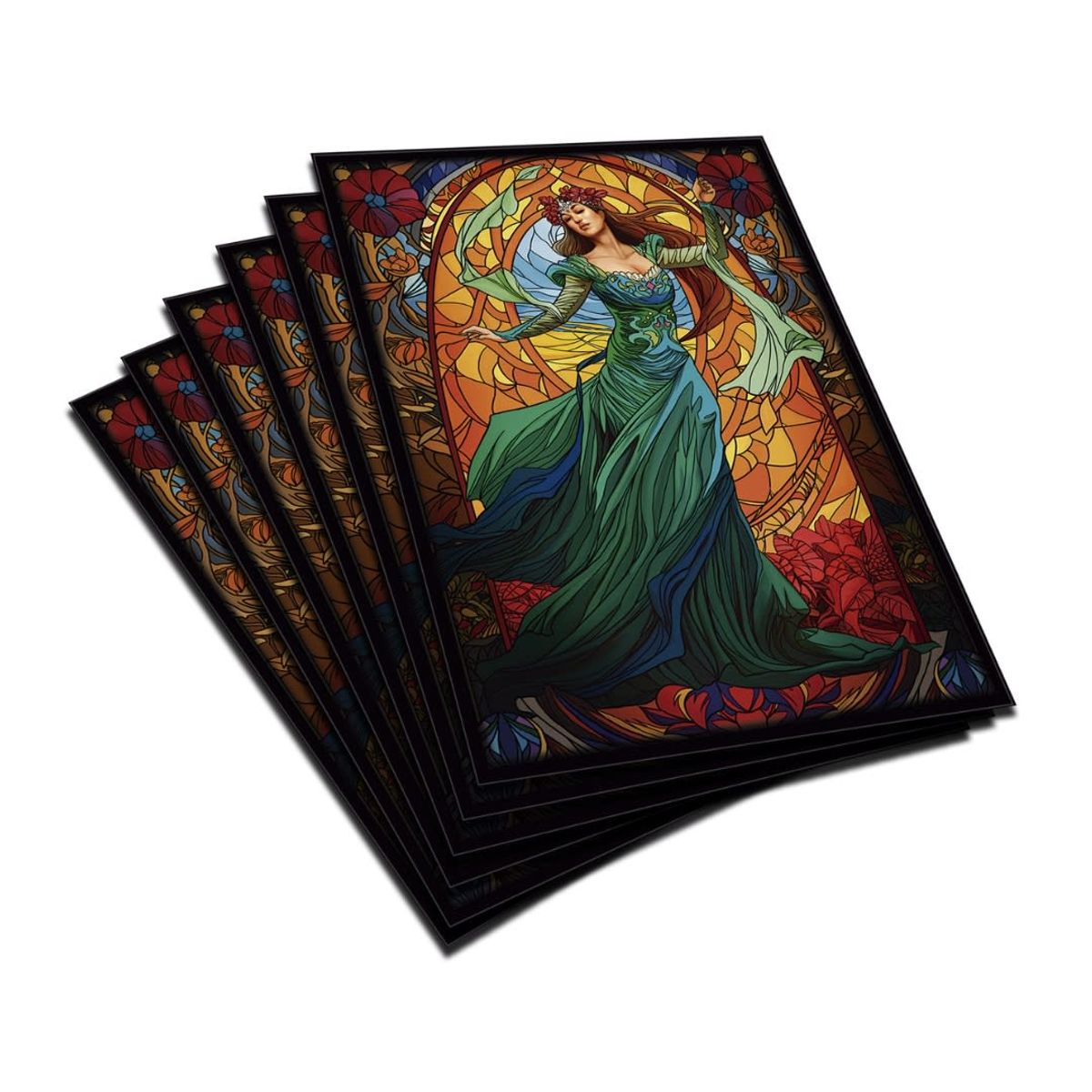 GENERICO - Protector Standard Colección Vitrales - Doncella