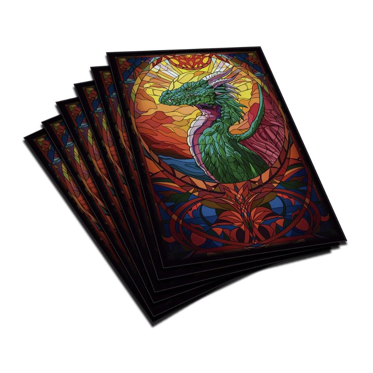 GENERICO - Protector Standard Colección Vitrales - Dragon Verde