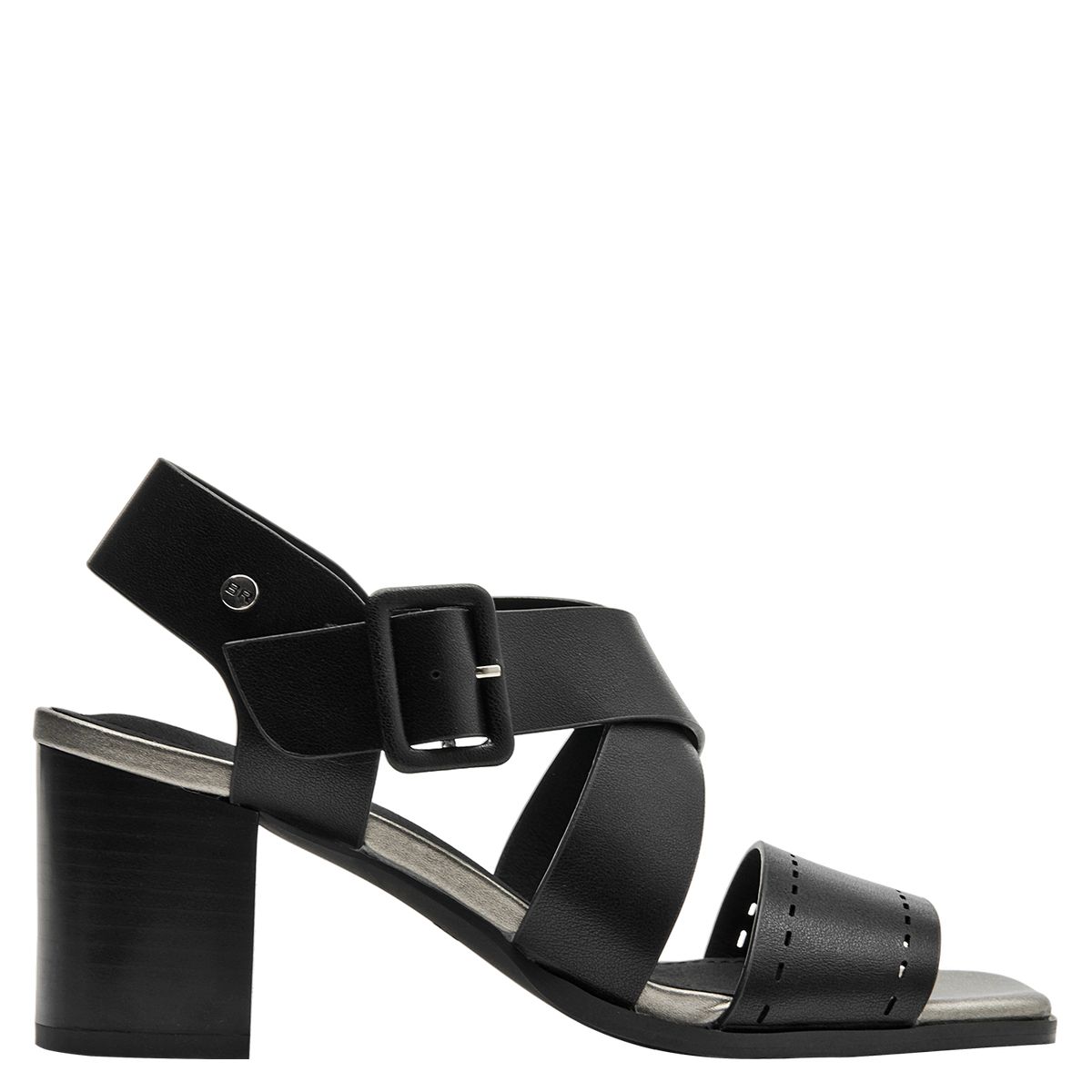 BRUNO ROSSI - Sandalia Mujer Formal Negro