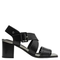 Sandalia Mujer Formal Negro