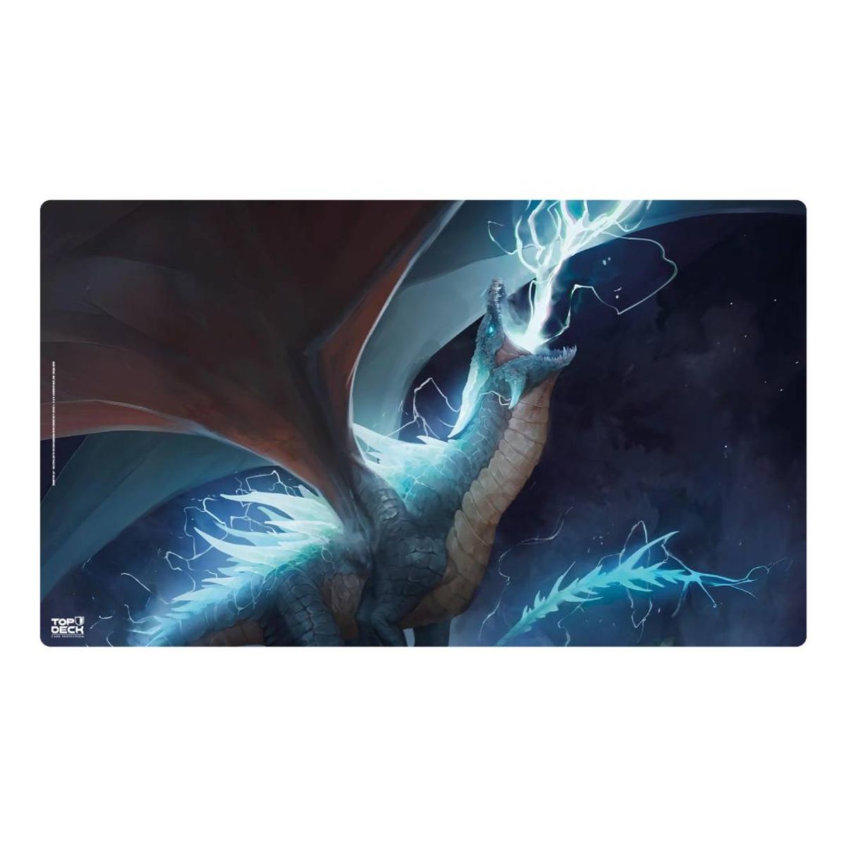 GENERICO - Playmat Topdeck Colección Dragones - Dragón Electrico