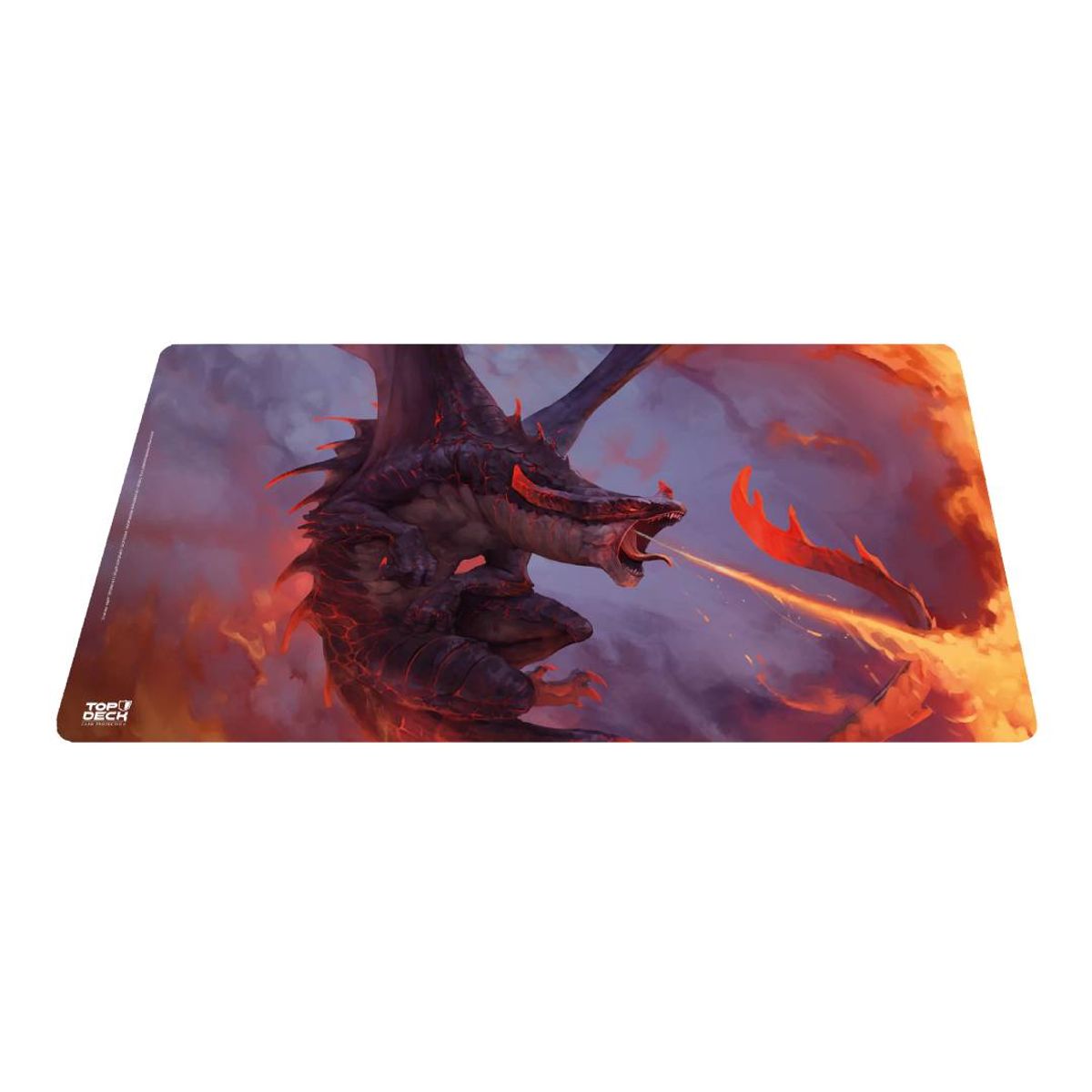 GENERICO - Playmat Topdeck Colección Dragones - Dragón de Fuego