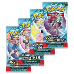 POKEMON - CARTAS PACK 4 SOBRES JOURNEY TOGETHER INGLES
