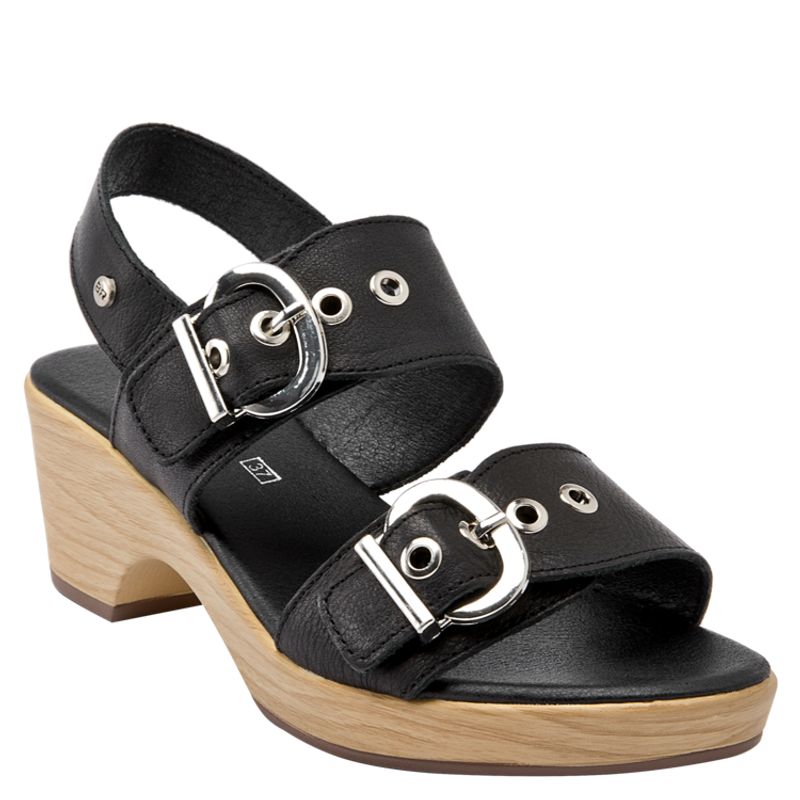 BRUNO ROSSI - Sandalia Casual Mujer Negro Bruno Rossi
