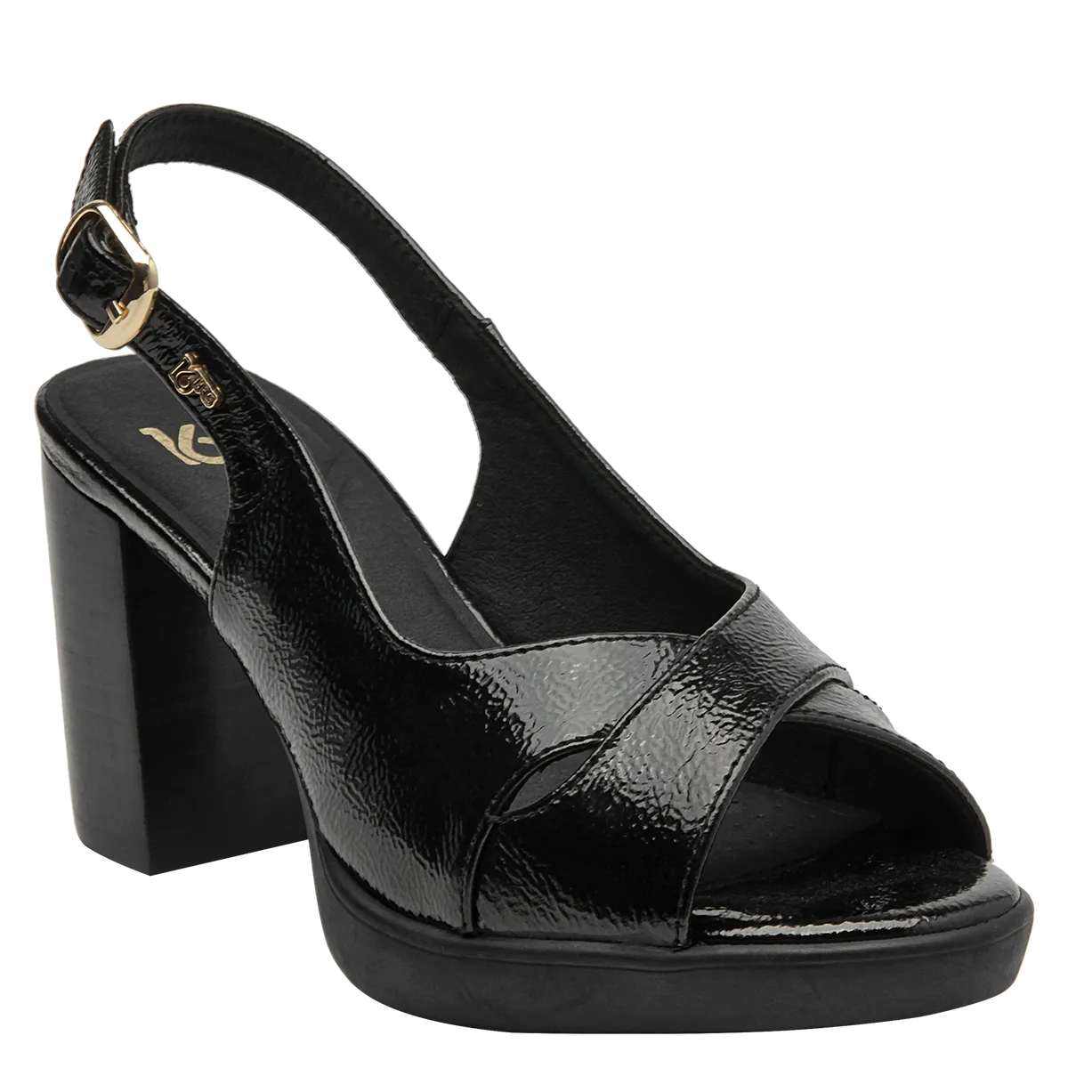 16 HRS - Sandalia Mujer Formal Negro