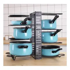 GENERICO - Organizador De Sartenes Y Ollas Ajustable Para Cocina