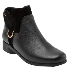BRUNO ROSSI - Botin Casual Mujer Negro