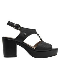 Sandalia Mujer Formal Negro