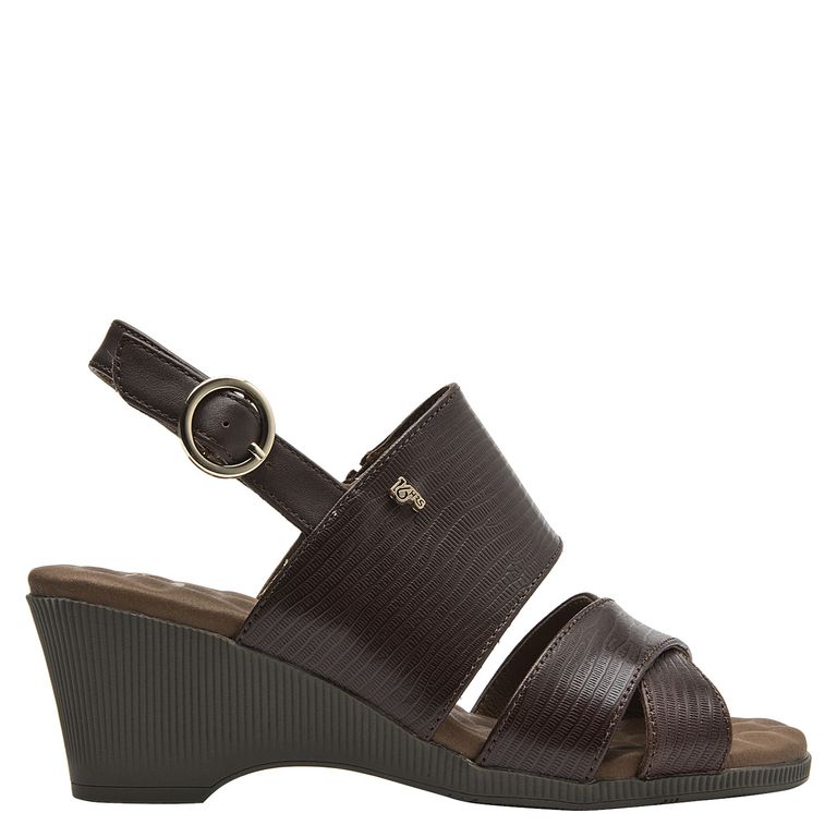 Sandalia Mujer Formal Cuero