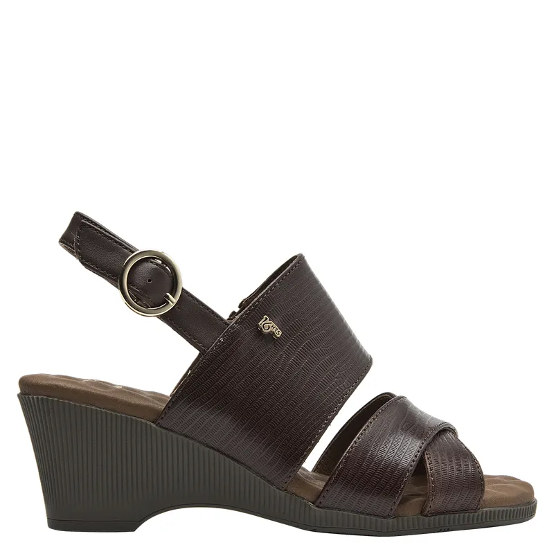 16 HRS - Sandalia Mujer Formal Marrón