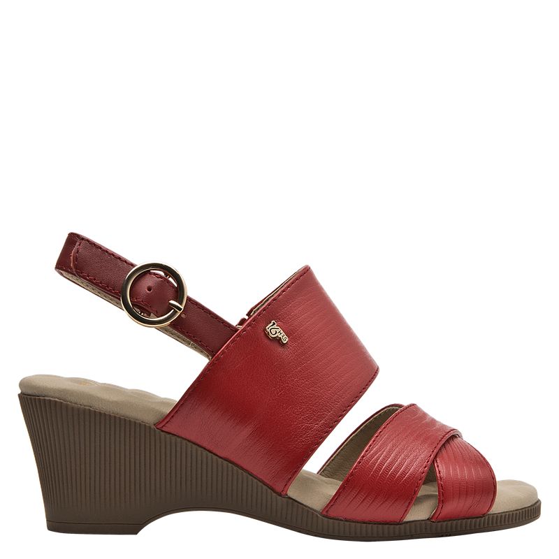 16 HRS - Sandalia Mujer Formal Rojo