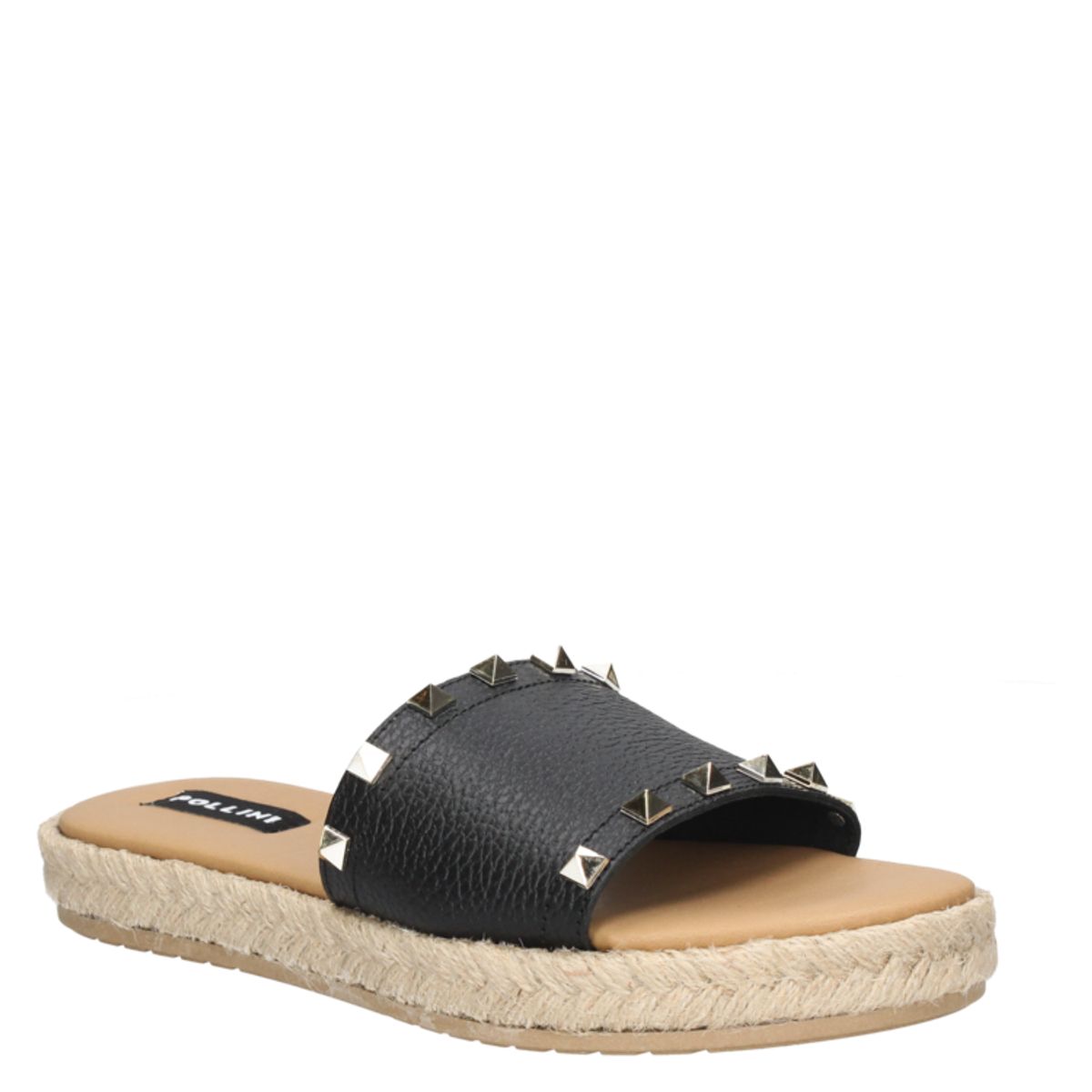 POLLINI - Sandalia Casual Mujer Negro Pollini