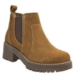 BRUNO ROSSI - Botín Casual Mujer Marrón claro