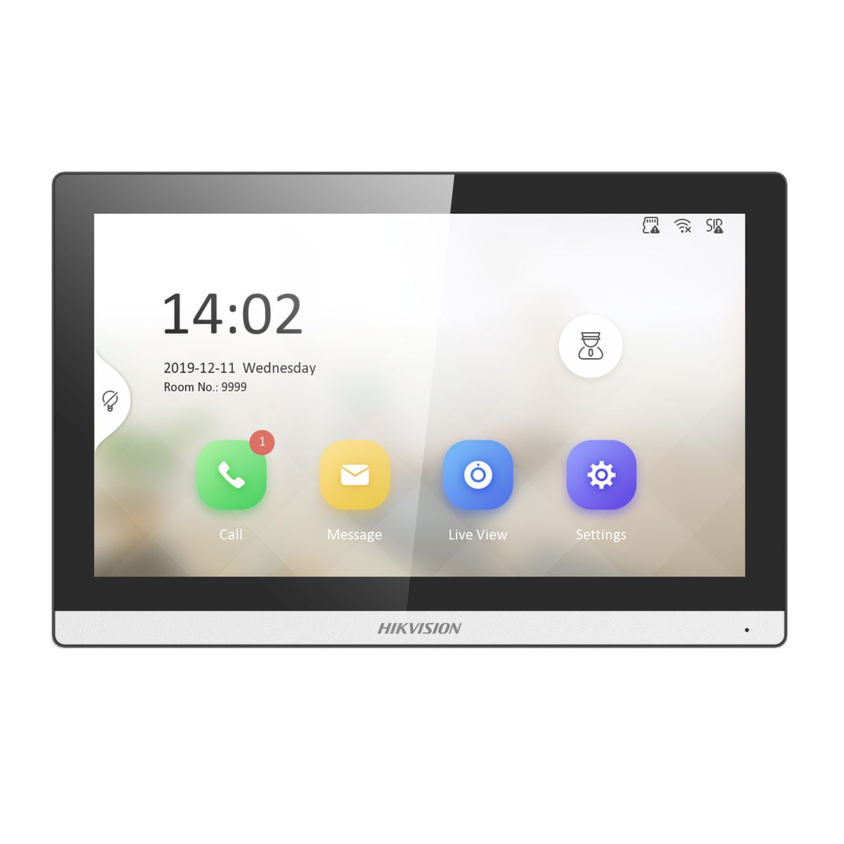HIKVISION - Monitor de Videoportero Hikvision 7" WiFi DS-KH6350-WTE1