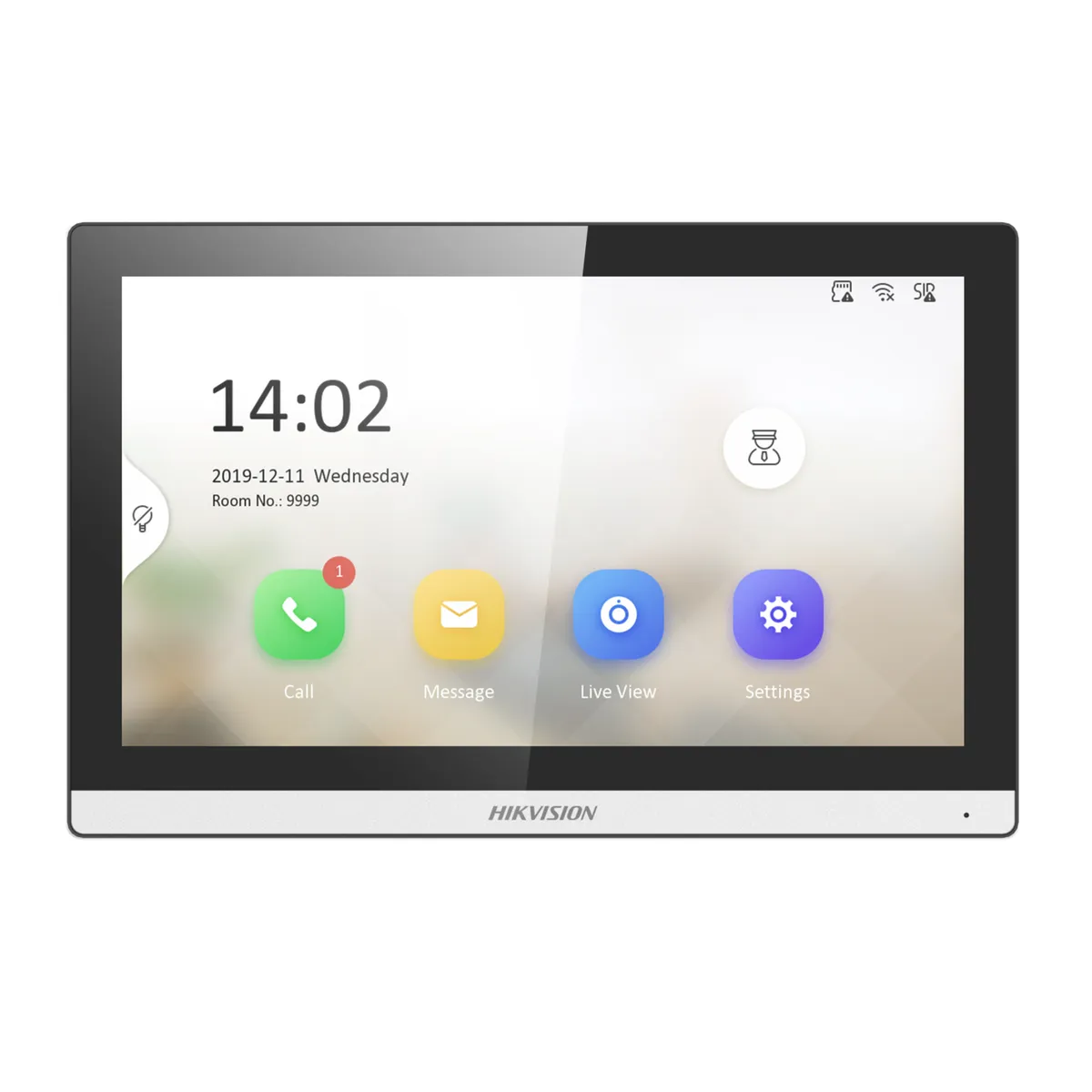 HIKVISION - Monitor de Videoportero Hikvision 7" WiFi DS-KH6350-WTE1