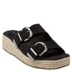 BRUNO ROSSI - Sandalia Casual Mujer Negro