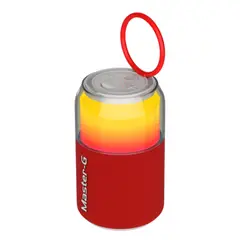 MASTER G - PARLANTE PORTABLE MASTER-G BLUETOOTH 5.4 LPX3 MGSPLASH ROJO