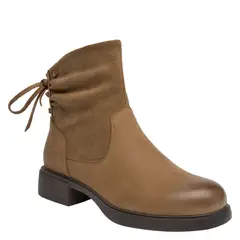 16 HRS - Botín Casual Mujer Marrón claro