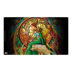 GENERICO - Playmat Topdeck Colección Vitrales - Druida