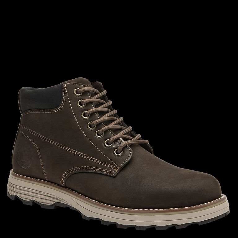 Botin Casual Hombre Marrón oscuro