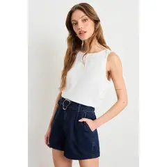 IO - Blusas Sin Manga Mujer Crudo