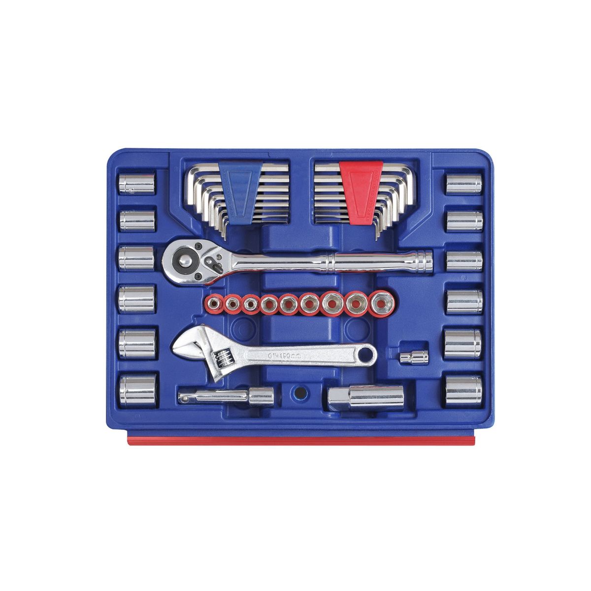 WORKPRO - Baul de herramientas 3 cajones 125 piezas