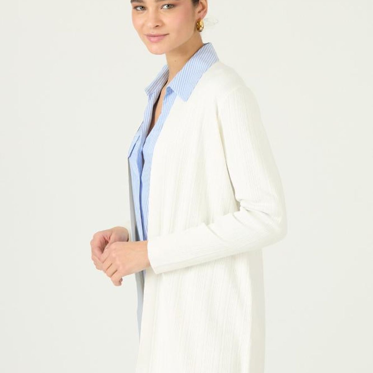 PRIVILEGE - Tapado tejido crudo 2947