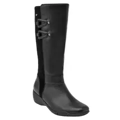 16 HRS - Bota Casual Mujer Negro