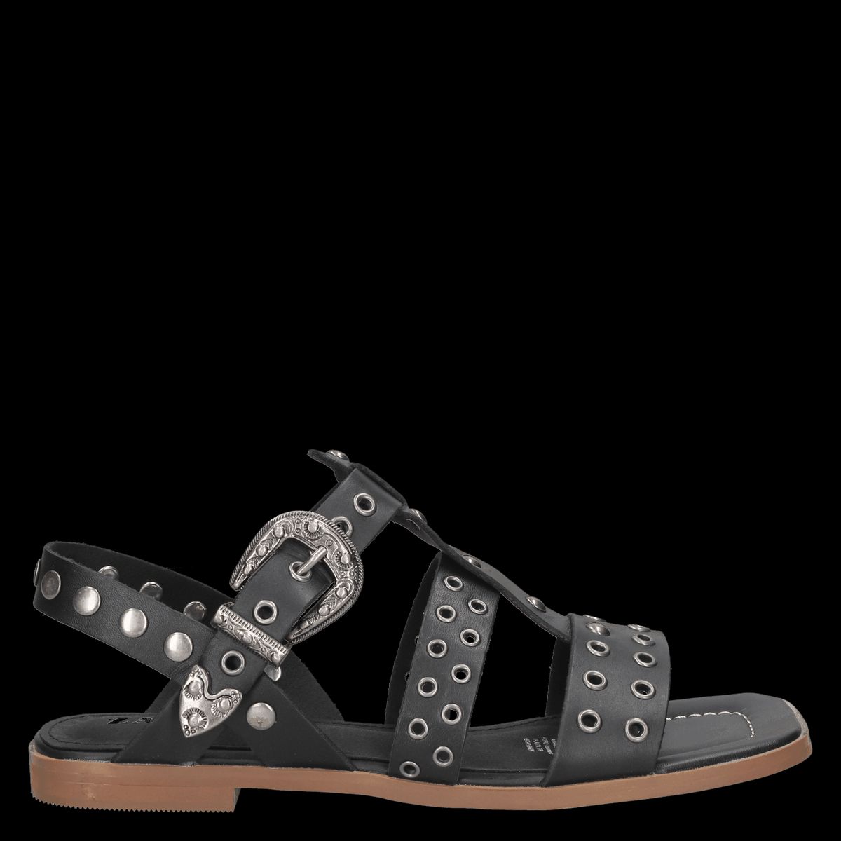 ZAPPA - Sandalia Casual Mujer Negro Zappa