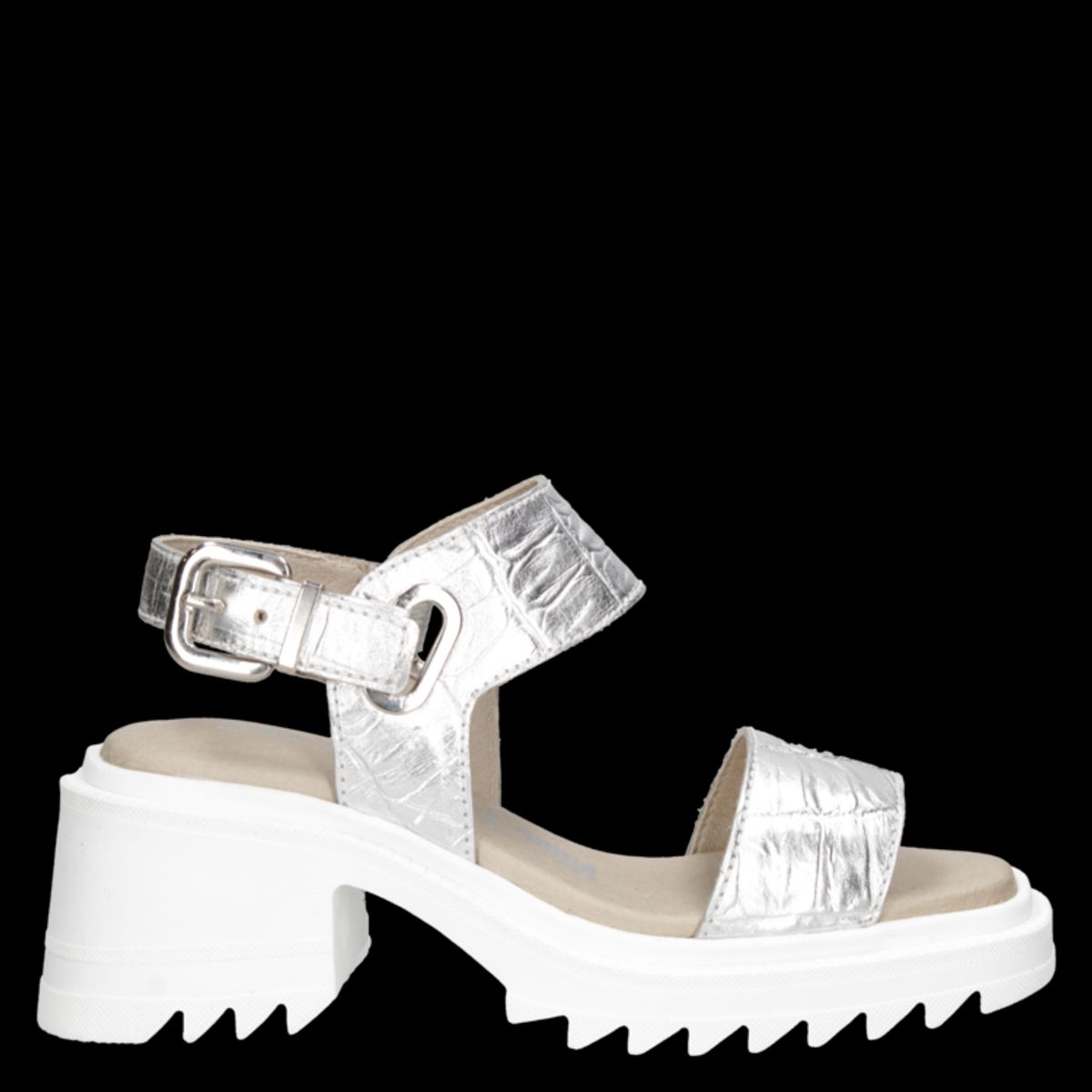 ZAPPA - Sandalia Casual Mujer Plateado Zappa