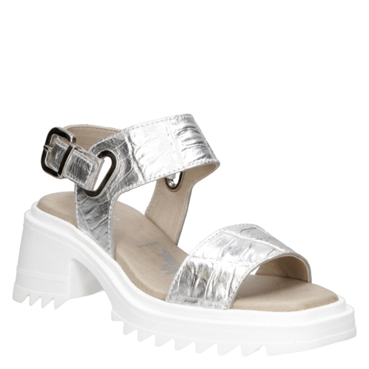 ZAPPA - Sandalia Casual Mujer Plateado Zappa