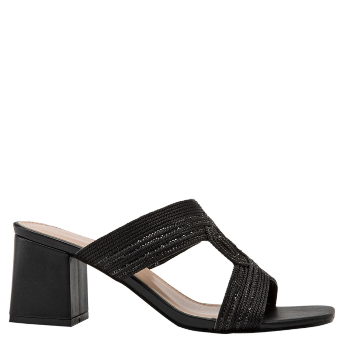 BRUNO ROSSI - Sandalia Casual Mujer Negro Bruno Rossi