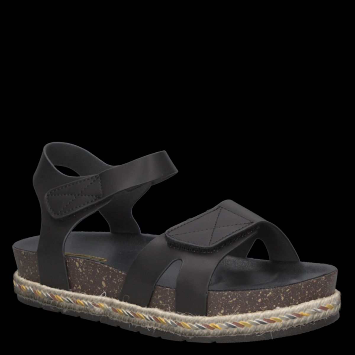 DAKOTA - Sandalia Casual Mujer Negro Dakota