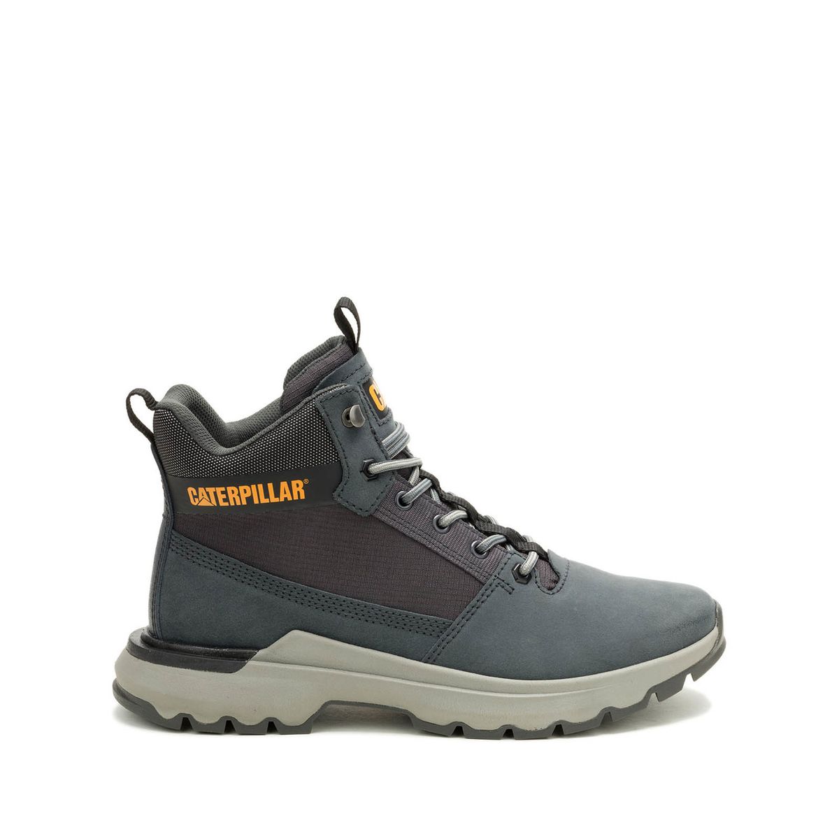 CAT - Zapatila Con Caña Hombre Colorado Sneaker Gris CAT