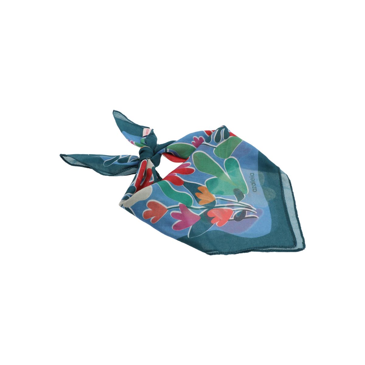 AZALEIA - Pañuelo Mujer Lilium Scarf Azul AZALEIA
