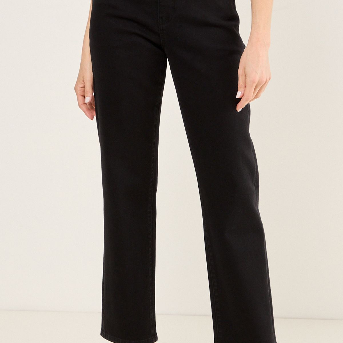 MA GRIFFE - Jeans Mujer Negro Magriffe