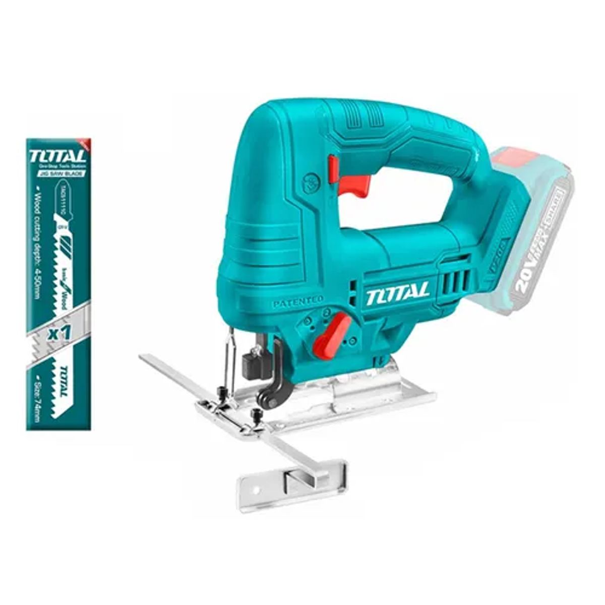 TOTAL TOOLS - Sierra Caladora Inalambrica 20v Total Tjsli6508
